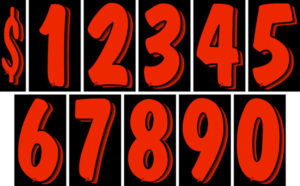 7.5" Digits