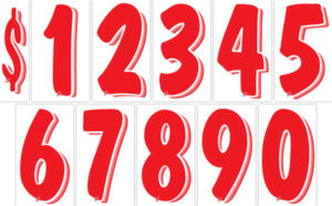 7.5" Digits