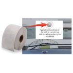 RV Service Tag Stickers