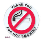 No Smoking Stickers